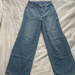 American Eagle Outfitters Blue Wide Leg Jeans